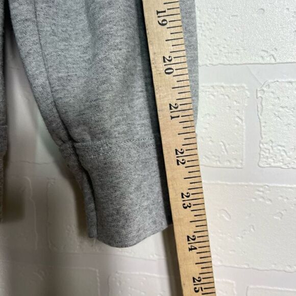 Venezia Womens Hooded Sweatshirt size Small Gray Made in Italy - Picture 6 of 14